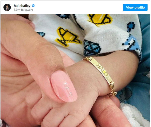 Halle Bailey announces birth of first child - Legend FM